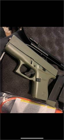 Glock 43 OD Green