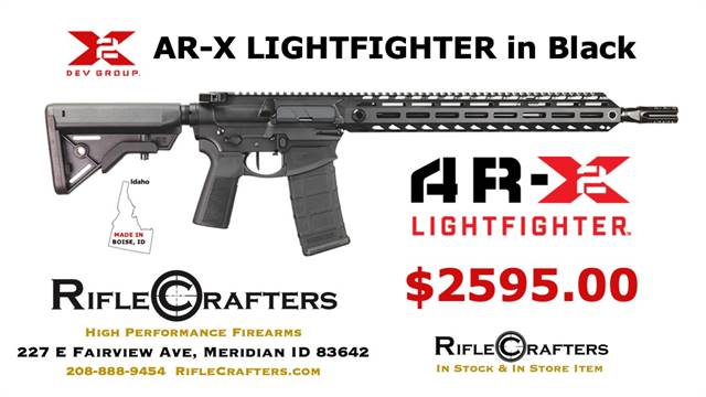 X2 Development AR-X LIGHTFIGHTER RIFLE 16IN BLACK