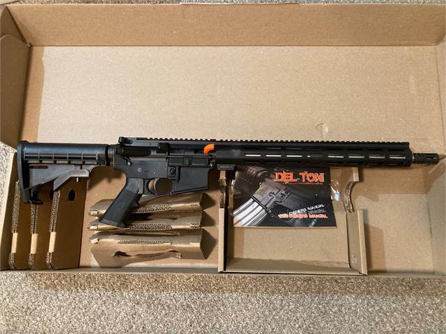 Del-Ton 5.56 AR's  Left over black friday deals, $440 out the door. Ammon