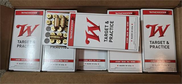 Winchester "White Box" 40S&W 180gr FMJ ⚠️$18 a box⚠️