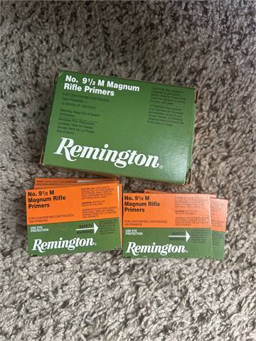 Remington No. 9 1/2 Magnum rifle primers