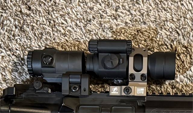 Aimpoint Pro + Trijicon Magnifier