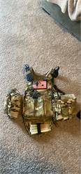 Plate Carrier with Plates and Pouches