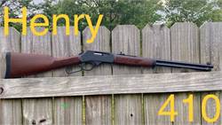 New  Henry Lever Action .410 Shotgun Side Gate