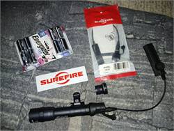 Surefire m640df scoutlight pro 1400lm, with everything Never Mounted