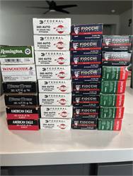 Assorted 380 auto FMJ ammo - 1450 rds