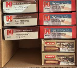 Hornady Superformance 7mm Rem Mag 154 gr SST