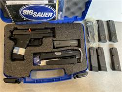 Sig P229 w beavertail (German) and factory 22lr conversion plus extras!