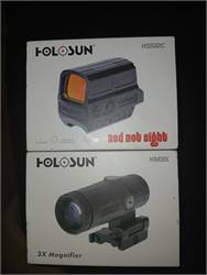 Holosun HS512C + HM3X Magnifier, lnib