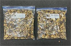 Once fired 9mm brass