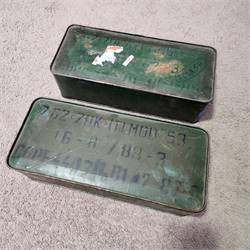 440RD 7.62x54 Albanian Ammo Unopened Spam Cans (2)