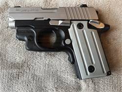 Sig Sauer P238 380 ACP - Crimson Trace Laser, Extra Mags etc.