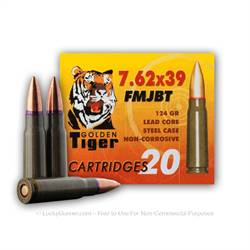 Golden Tiger 7.62x39 - Russian import