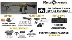 BG Defense TYPE-A SPR-16 Riflecrafted Performance Package