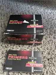 Small Pistol Primers Fiochi (150each sleeve)