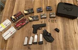 Springfield XDS 4.0 45ACP -Bundle with 2 Holsters and Ammo 333 rounds