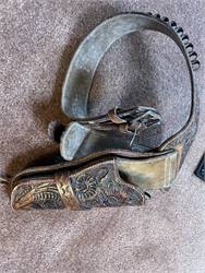 Old cowboy holster