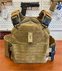 NcSTAR Plate Carrier and 4 Each AR550 Level III Plates