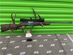 Rare Savage 99C Lever Action .284 Rifle, 24" Barrel, Redfield 4x14 Scope, Flip Mount