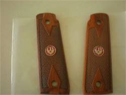 RUGER MARK IV 22/45 WOOD GRIPS